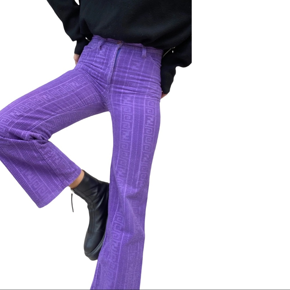 FENDI Corduroy Monogram Trousers - szIT44